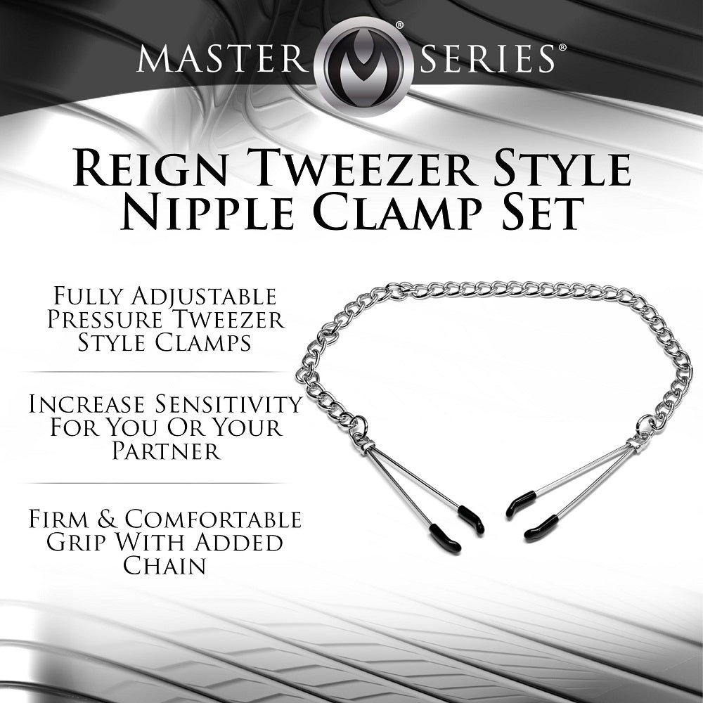 Tweezer Nipple Clamps - DealByEthan.gay loves Master Series