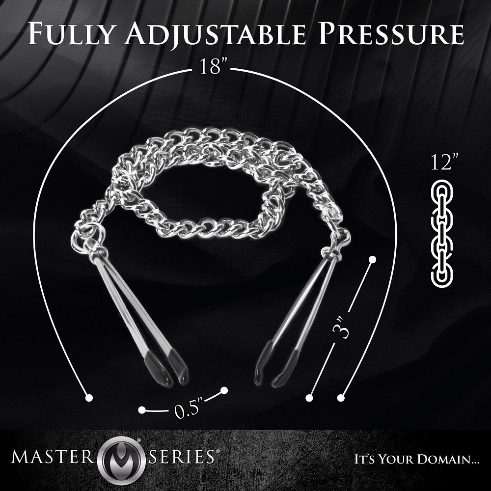 Tweezer Nipple Clamps - DealByEthan.gay loves Master Series