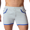 Typer Gray Shorts by Gigo Underwear