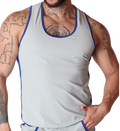 Typer Gray Tank by Gigo Underwear