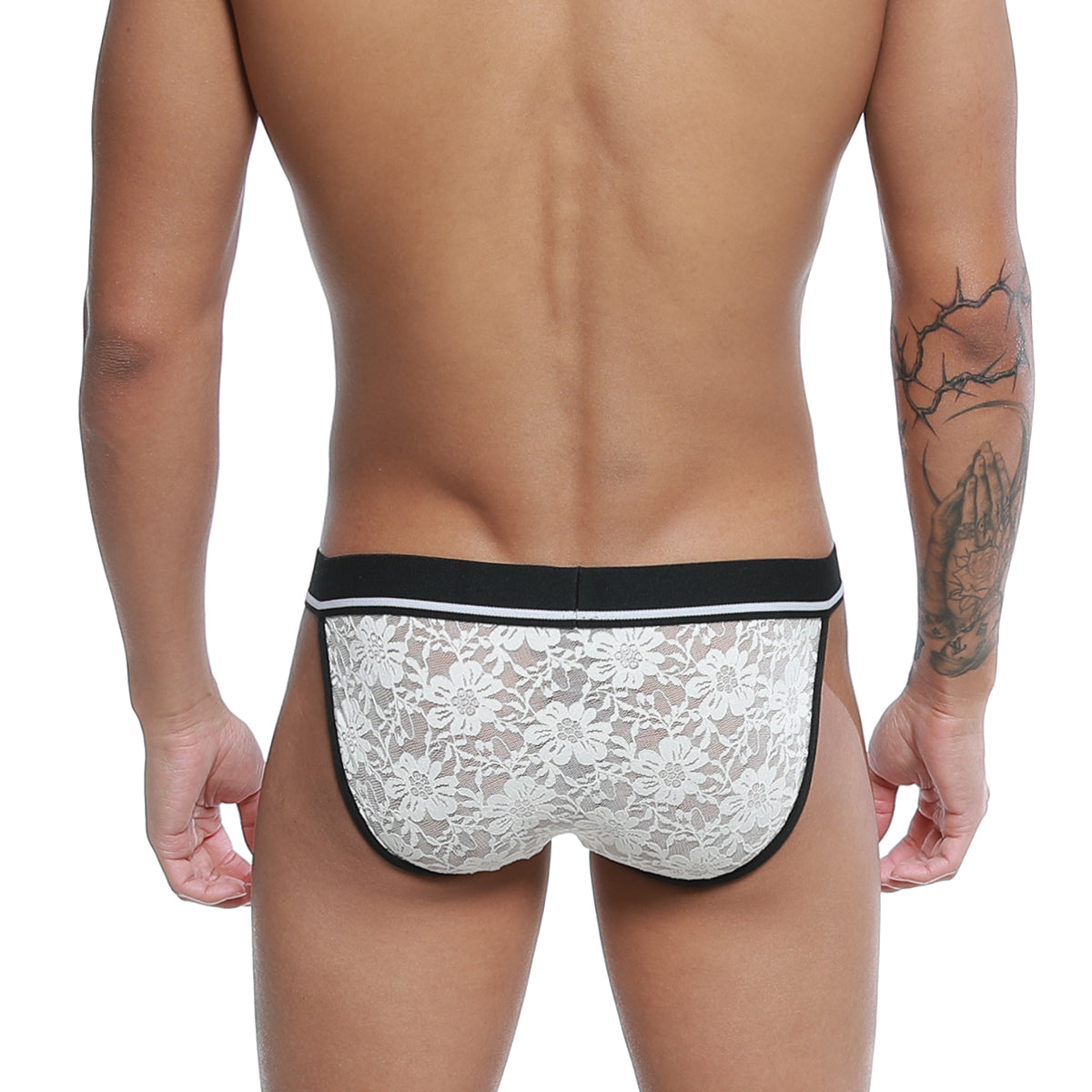 U-Station Lace Bikini White U0092-100