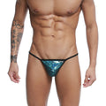 U-Station String Thong Blue Peacock U0304-990