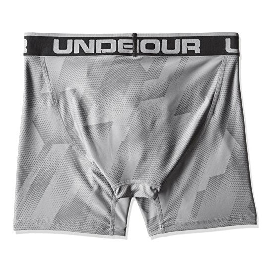 Under Armour Original 6in BoxerJock Boxer Brief Underwear Printed Grey Size XS - DealByEthan.gay loves Under Armour