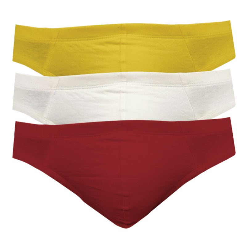 Contour French Briefs, 3er-Pack (verschiedene Farben)