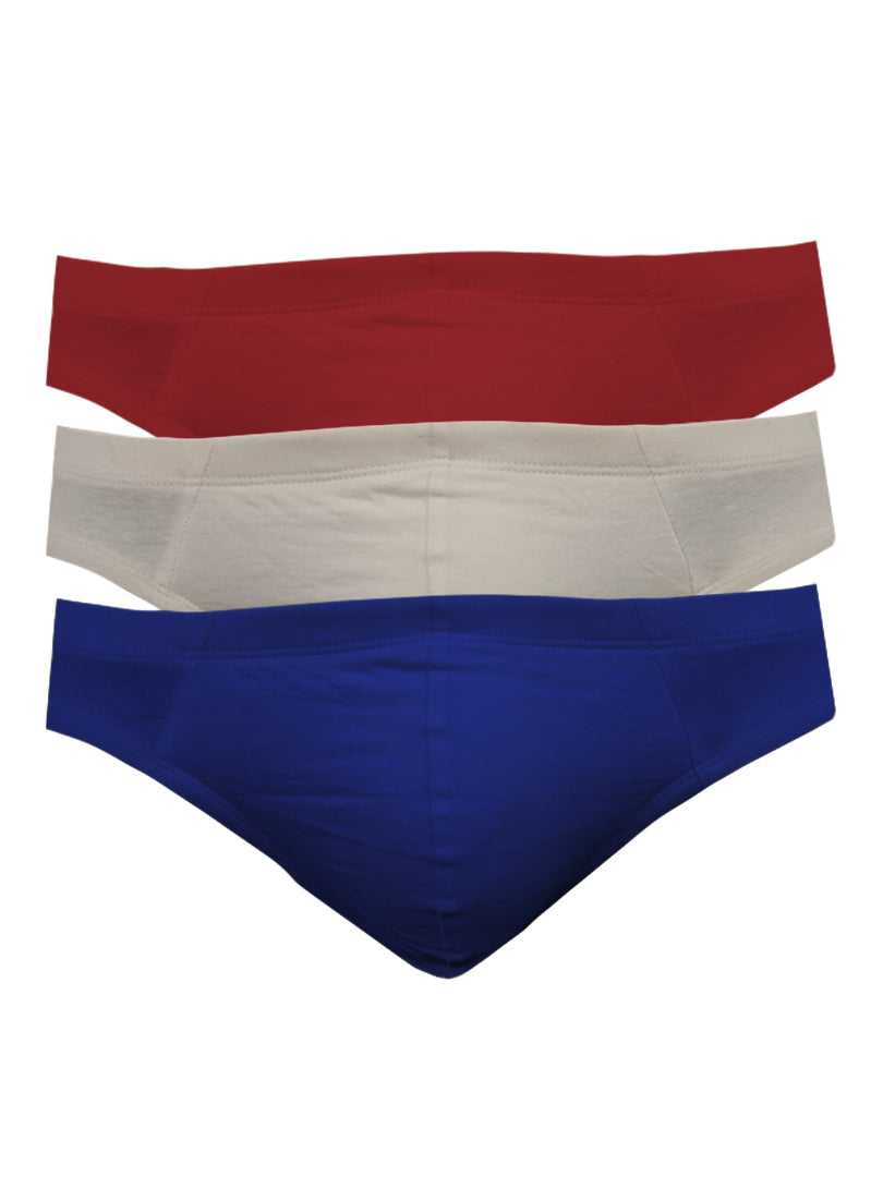 Contour French Briefs, 3er-Pack (verschiedene Farben)