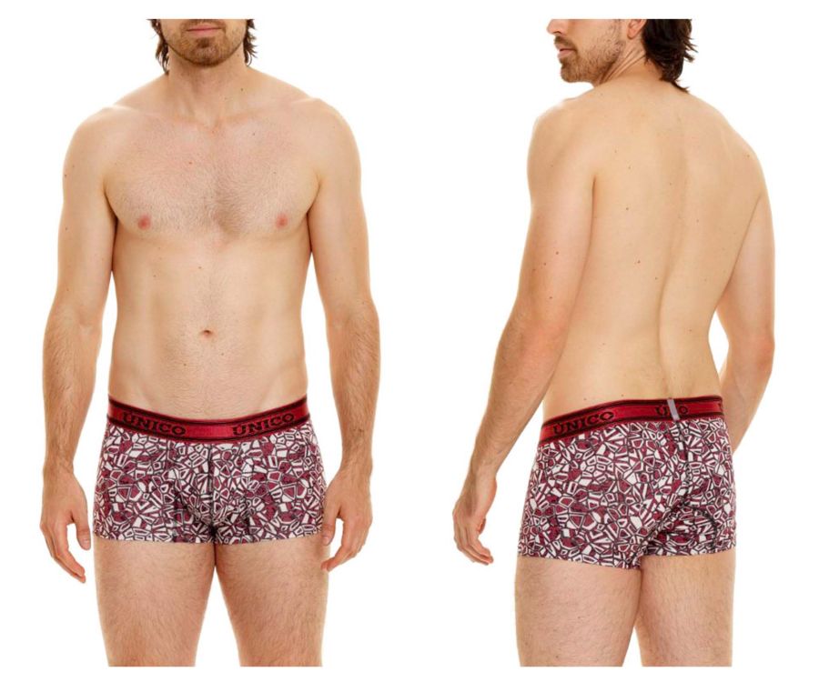 Unico 24010100103 Dechado Trunks Color 89-Red - DealByEthan.gay loves Unico
