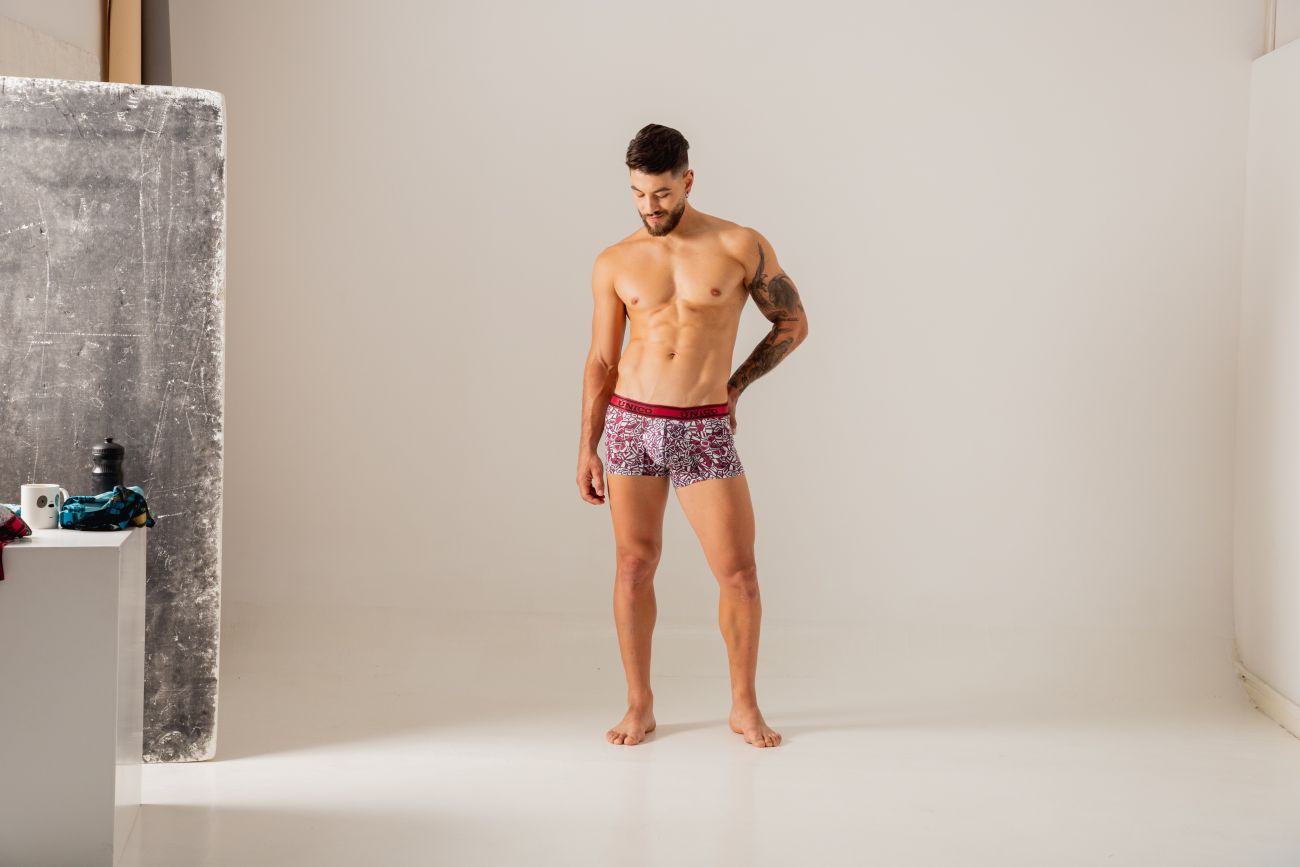 Unico 24010100103 Dechado Trunks Color 89-Red - DealByEthan.gay loves Unico