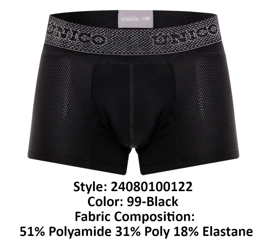 Unico 24080100122 Ardid Trunks Color 99-Black - DealByEthan.gay loves Unico