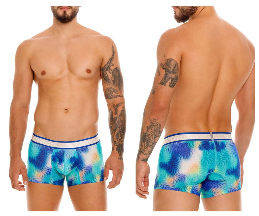 Unico 24100100105 Moscatel Trunks Color 46-Blue - DealByEthan.gay loves Unico