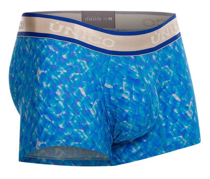 Unico 24100100106 Palindromo Trunks Color 46-Blue - DealByEthan.gay loves Unico