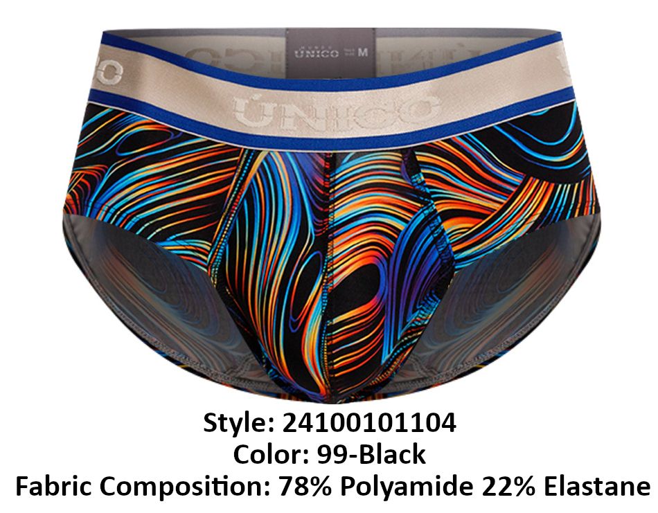Unico 24100101104 Calamo Slip, Farbe 99-Schwarz
