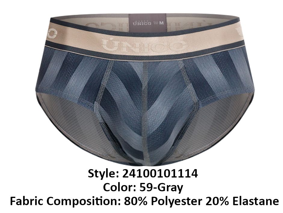 Unico 24100101114 Ejes Slip Farbe 59-Grau