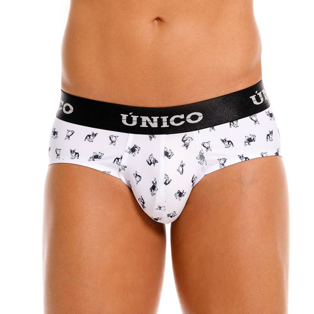 Unico 25040101130 Frenchis Briefs Color 00-White - DealByEthan.gay loves Unico