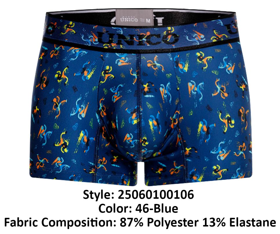 Unico 25060100106 Pacer Trunks Color 46-Blue - DealByEthan.gay loves Unico