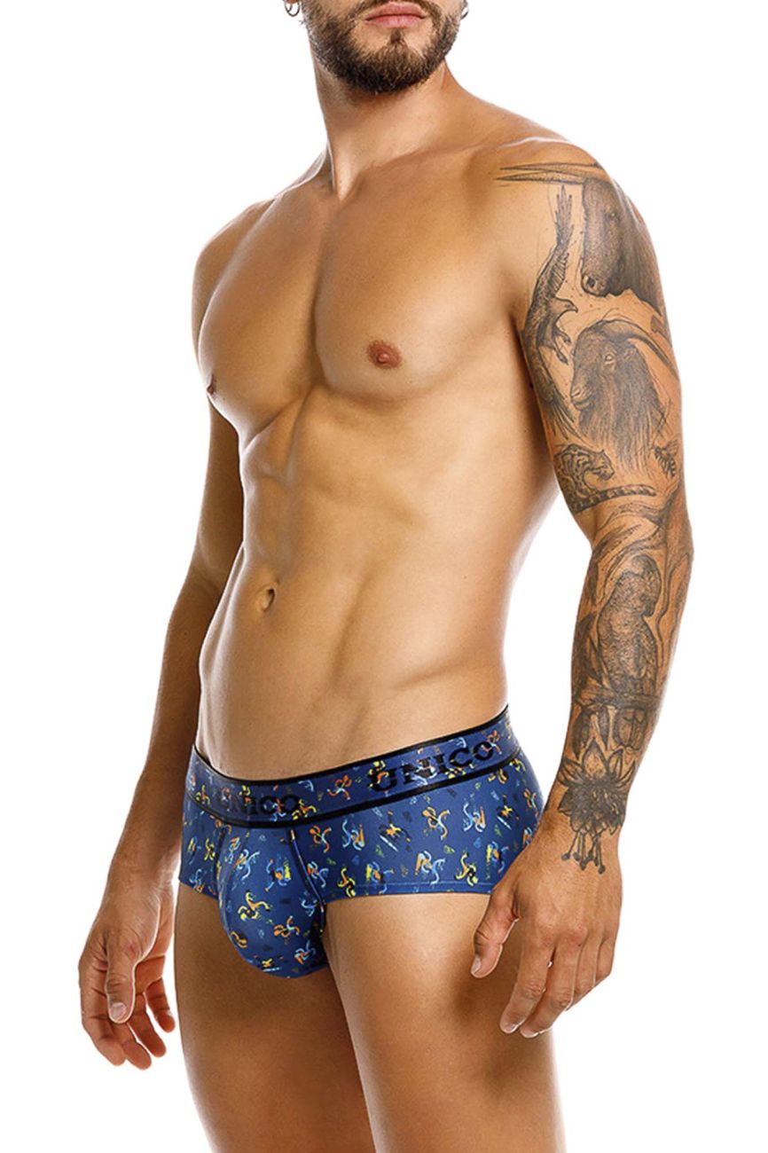 Unico 25060101106 Pacer Briefs Color 46-Blue - DealByEthan.gay loves Unico