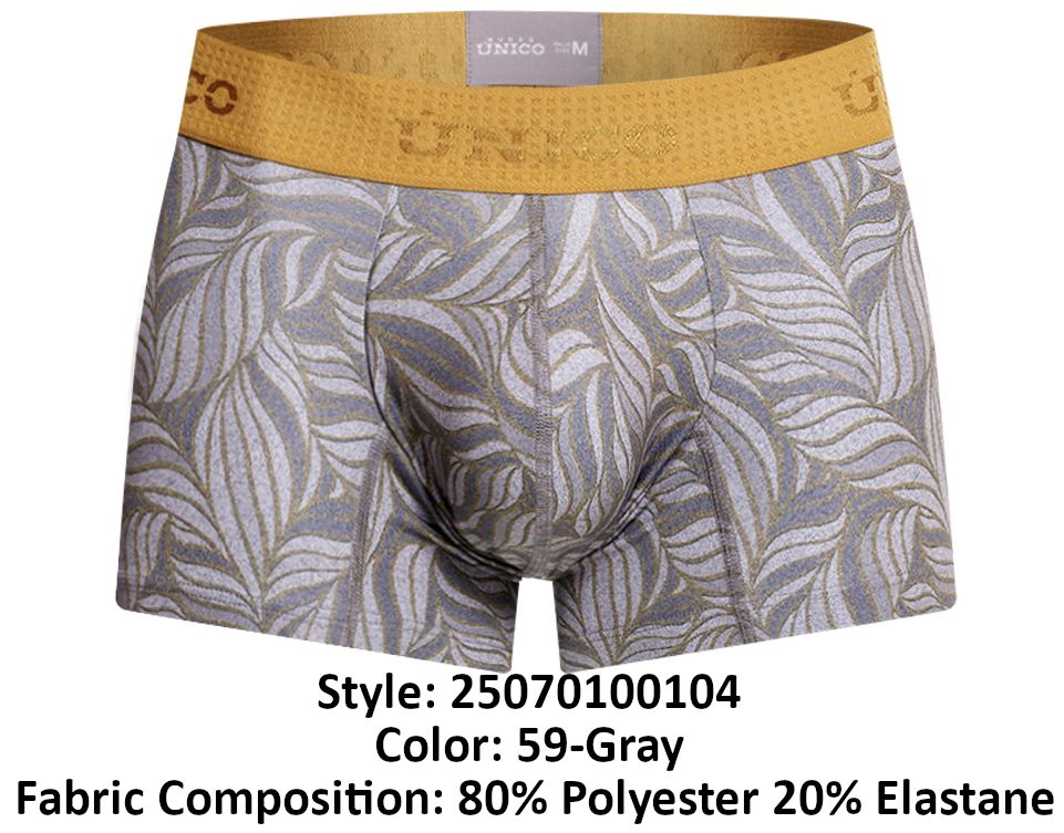 Unico 25070100104 Caudal Trunks Color 59-Gray - DealByEthan.gay loves Unico