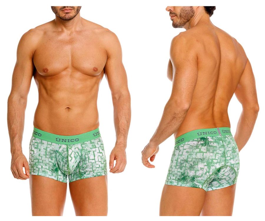Unico 26020100102 Piramide Trunks Color 43-Green - DealByEthan.gay loves Unico
