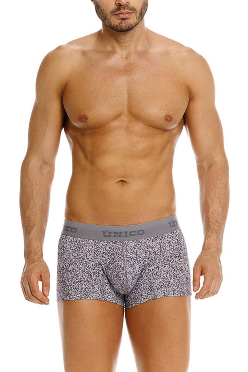 Unico 26020100114 Suede Trunks Color 59-Gray - DealByEthan.gay loves Unico