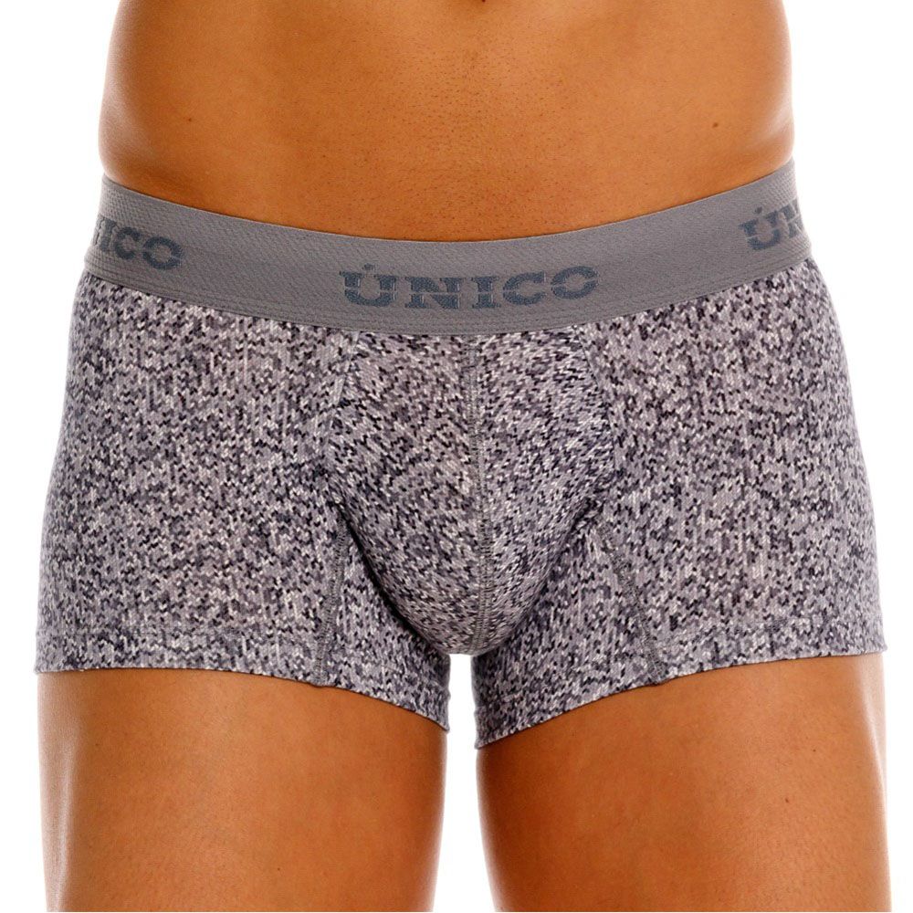 Unico 26020100114 Suede Trunks Color 59-Gray - DealByEthan.gay loves Unico