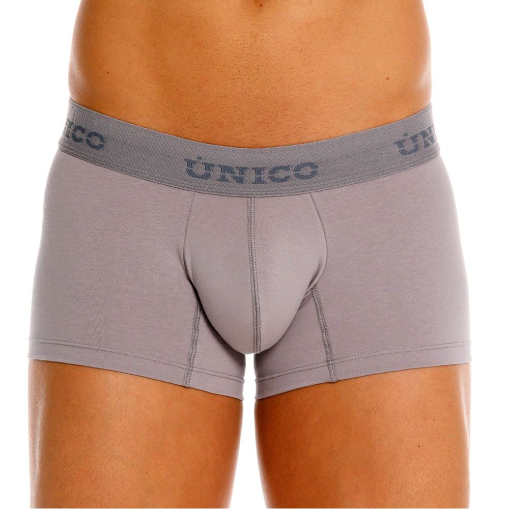 Gray unico ruano 26020100120 men’s briefs with contoured design and elastic waistband in color 59-gray