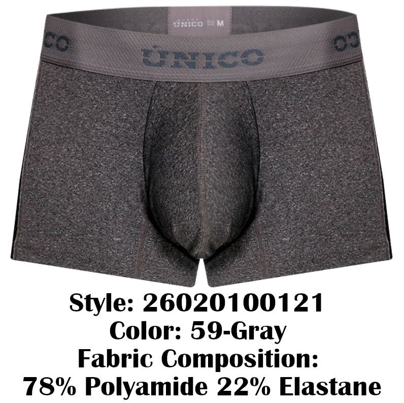Unico 26020100121 Brio Trunks Color 59-Gray - DealByEthan.gay loves Unico