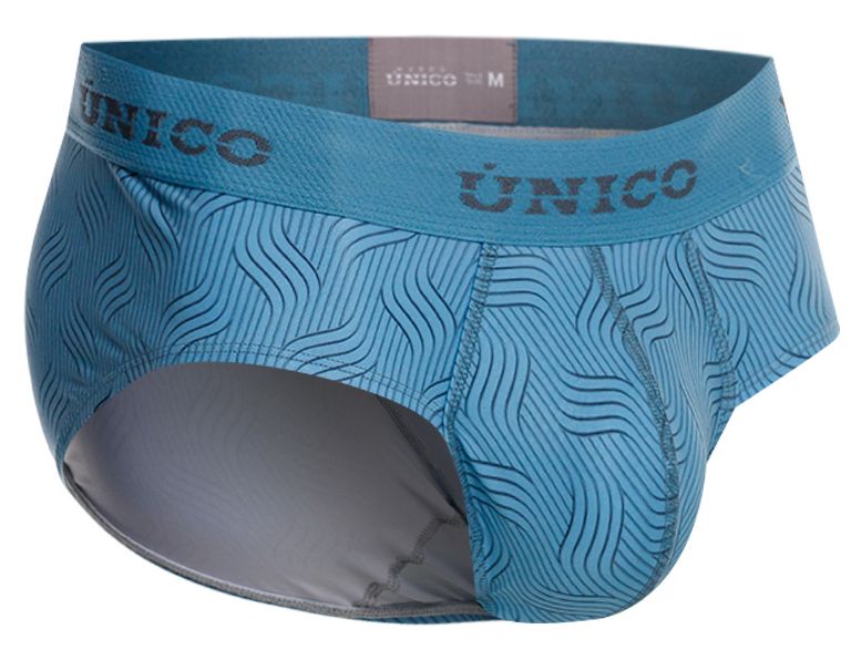 Unico 26020101111 Lenoso Briefs Color 46-Blue - DealByEthan.gay loves Unico