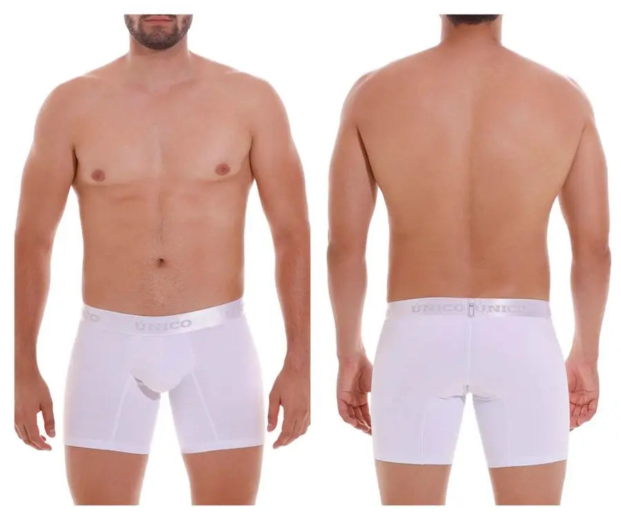 Mundo Unico Ropa Interior Masculina 22120100201 Bóxers Cristalino A22 Color 00-Blanco