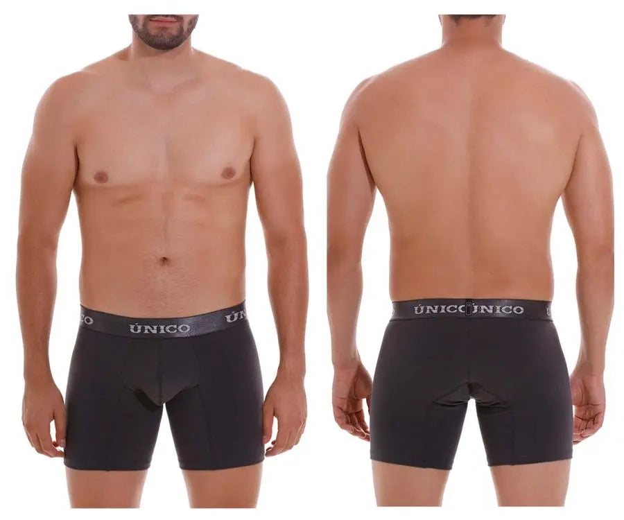 Mundo Unico Ropa Interior Masculina 22120100204 Asfalto A22 Calzoncillos Bóxer Color 96-Gris Oscuro