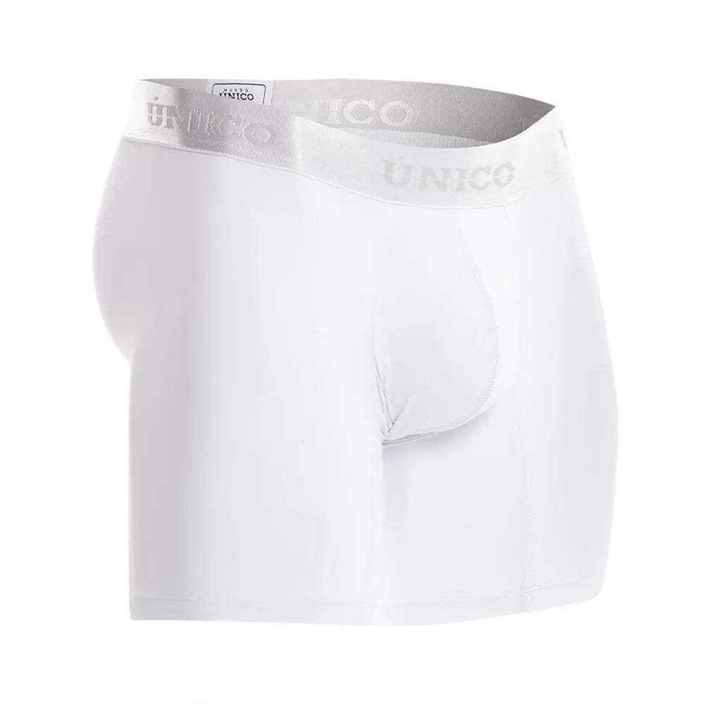 Ropa Interior para Hombre Mundo Unico 22120100205 Bóxers Cristalino M22 Color 00-Blanco