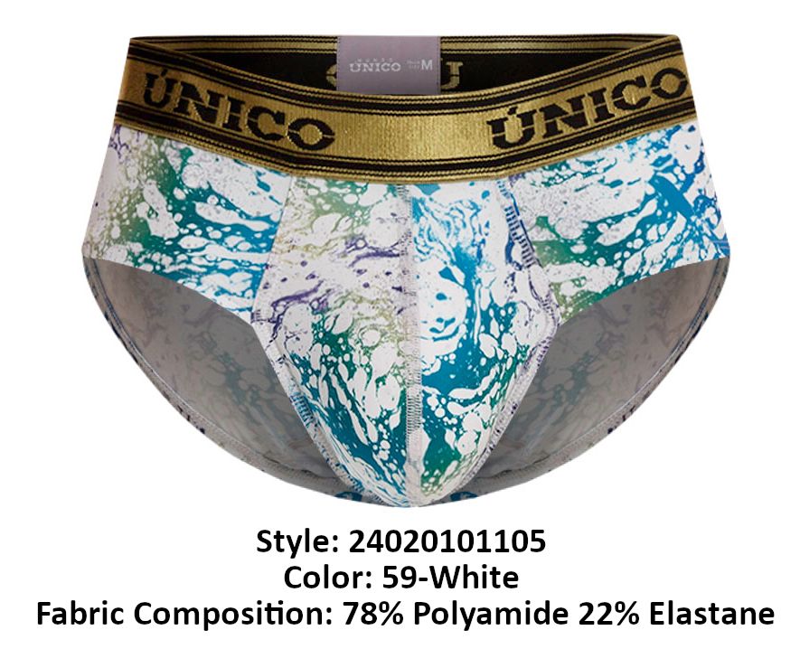 Unico 24020101105 Gasoleo Slip Farbe 59-Weiß