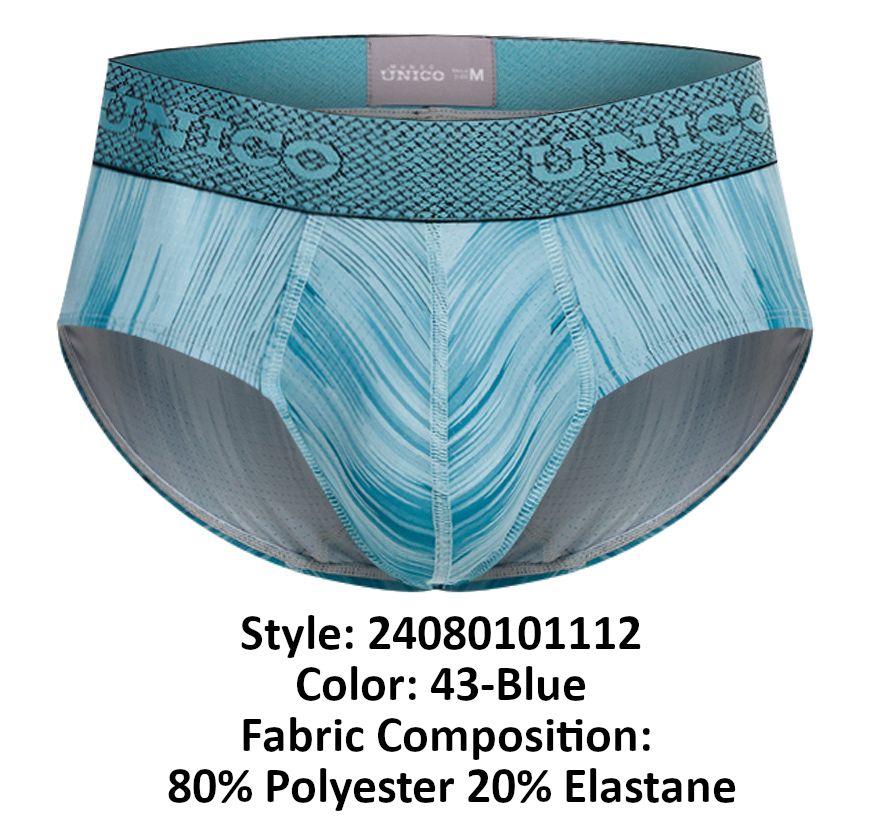 Unico 24080101112 Hilada Slip, Farbe 43-Blau