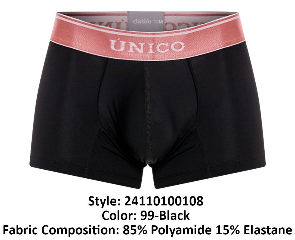 Unico 24110100108 Oro Rosa Badehose, Farbe 99-Schwarz