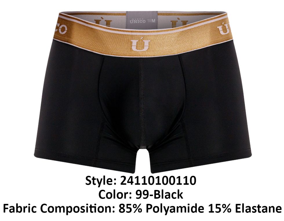 Unico 24110100110 Lingote-Unterhosen, Farbe 99-Schwarz
