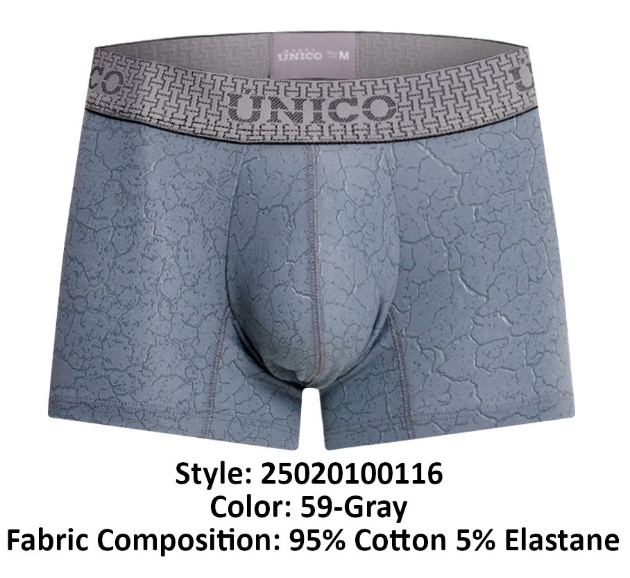 Unico 25020100116 Baldio Trunks Farbe 59-Grau