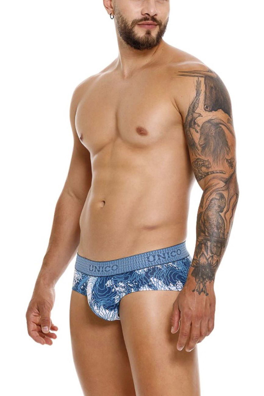 Unico 25020101117 Barniz Slips Farbe 46-Blau