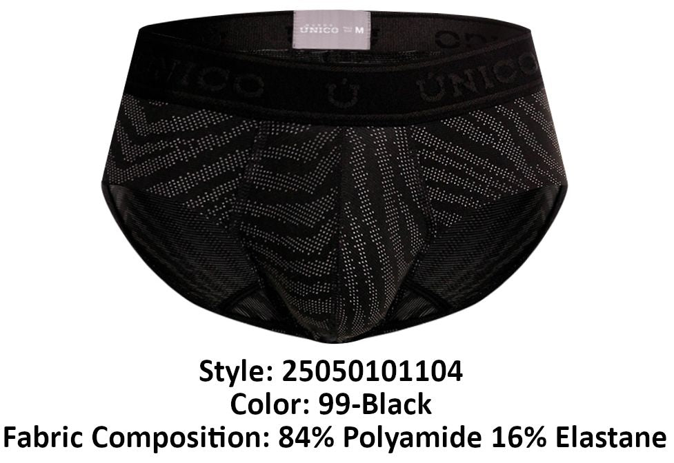 Unico 25050101104 Zelmur Slip Farbe 99-Schwarz