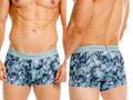 Mundo Unico Men's Underwear 26040100112 Tags Trunks Color 43-Blue