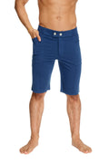 Urban Tactical at Home dress shorts royal blue navy with two silver buttons and side pockets for casual comfort