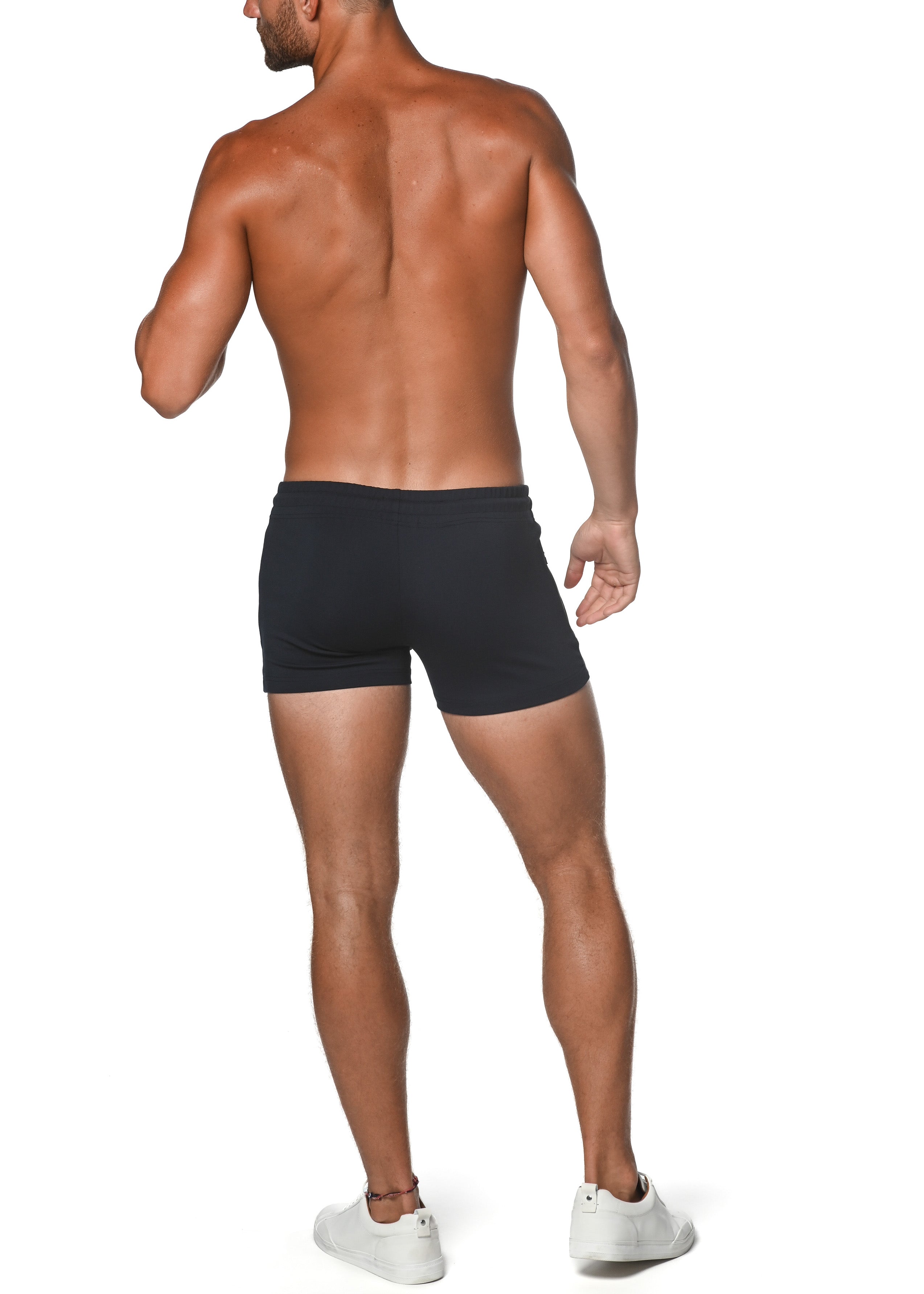 VAULT GYM-TECH STRETCH SHORTS W/ HEAT WELD ZIPPERS - DealByEthan.gay loves ST33LE