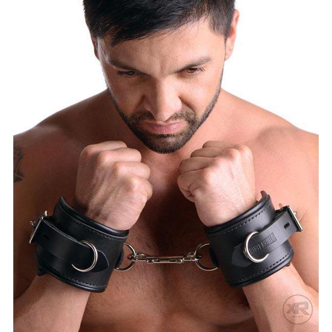 Strict Leather Padded Premium Locking Restraints