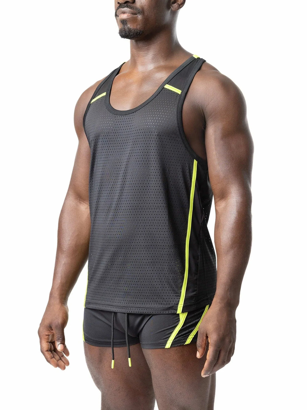 VOLTAGE RACERBACK TANK TOP - DealByEthan.gay loves Nasty Pig