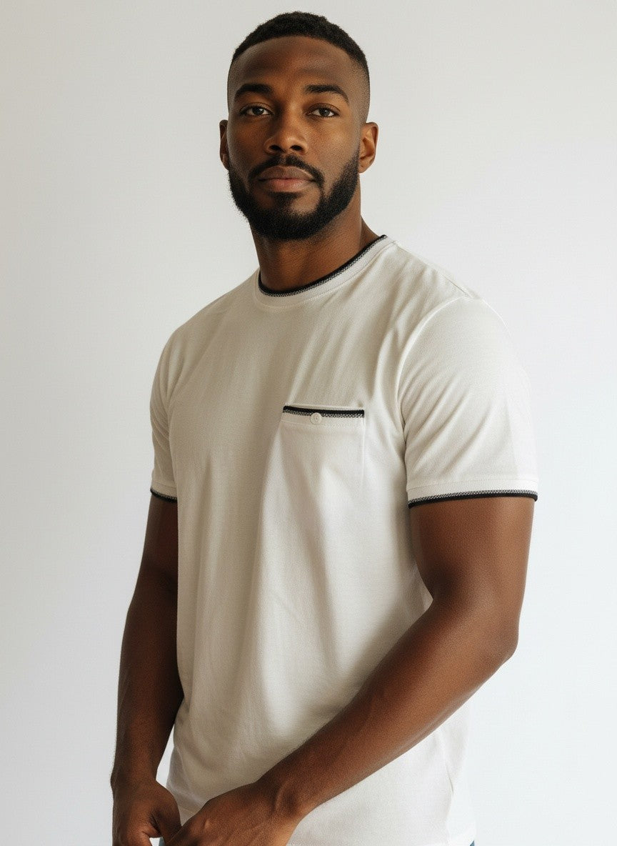 Vertical Sport Men's Vertical Pique Sport Crew Tee