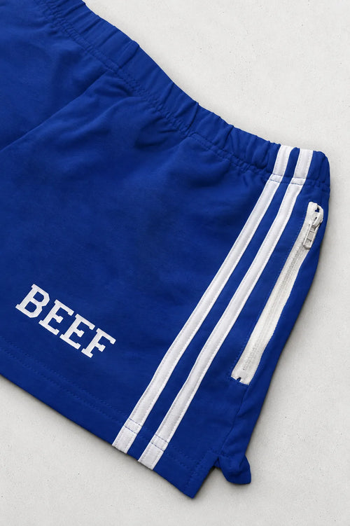 Pantalones cortos tipo varsity para hombre JJ Malibu - Azul intenso