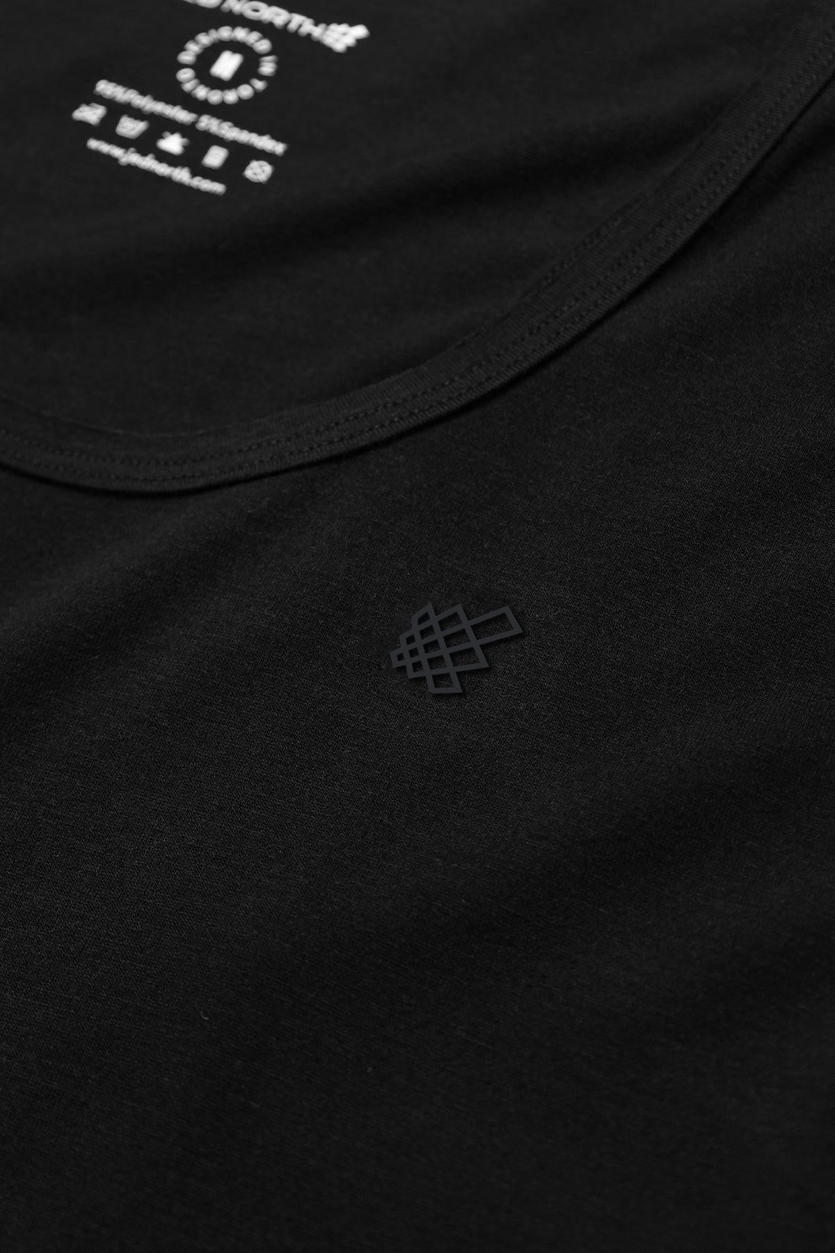 Vital Raw-Hem Tank Top 2.0 - Black - DealByEthan.gay loves Jed North