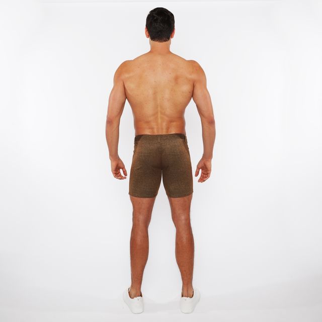 WASHED DENIM STRETCH KNIT SHORT - DealByEthan.gay loves ST33LE