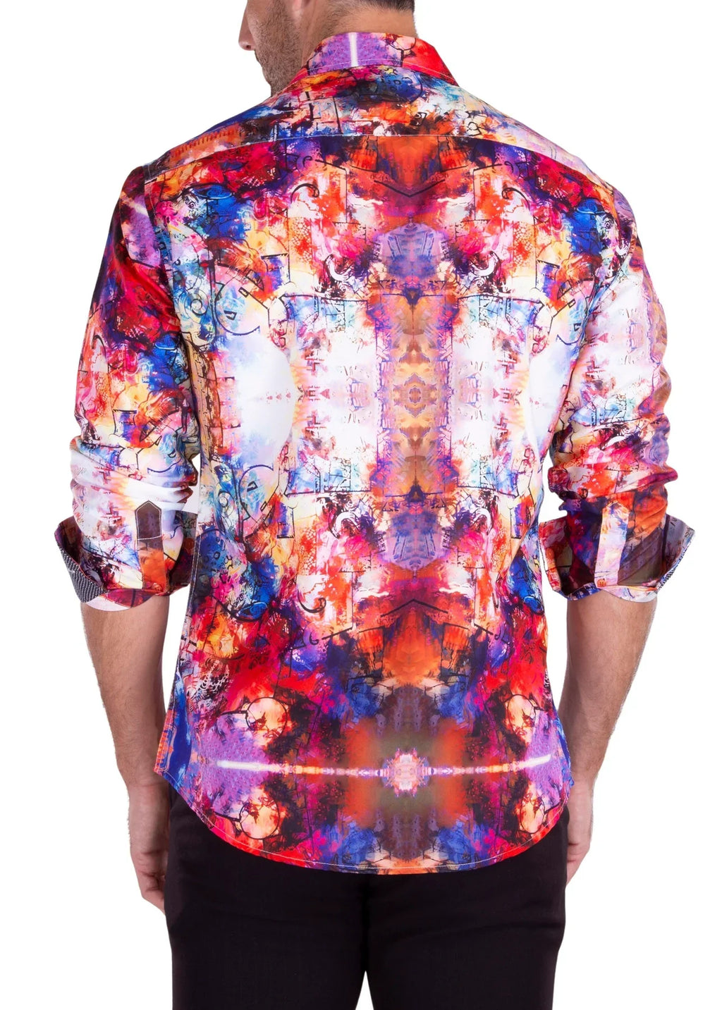 WATERCOLOR ART PRINT L/S SHIRT - DealByEthan.gay loves Bespoke