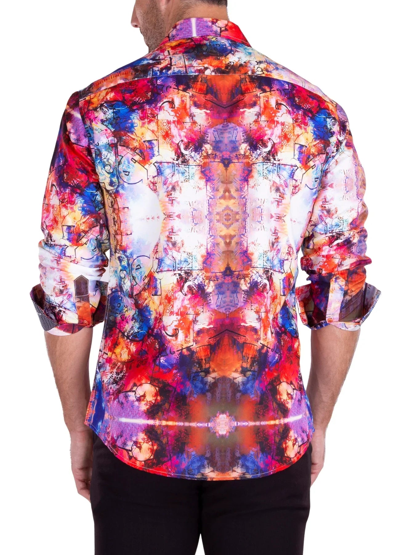 WATERCOLOR ART PRINT L/S SHIRT - DealByEthan.gay loves Bespoke