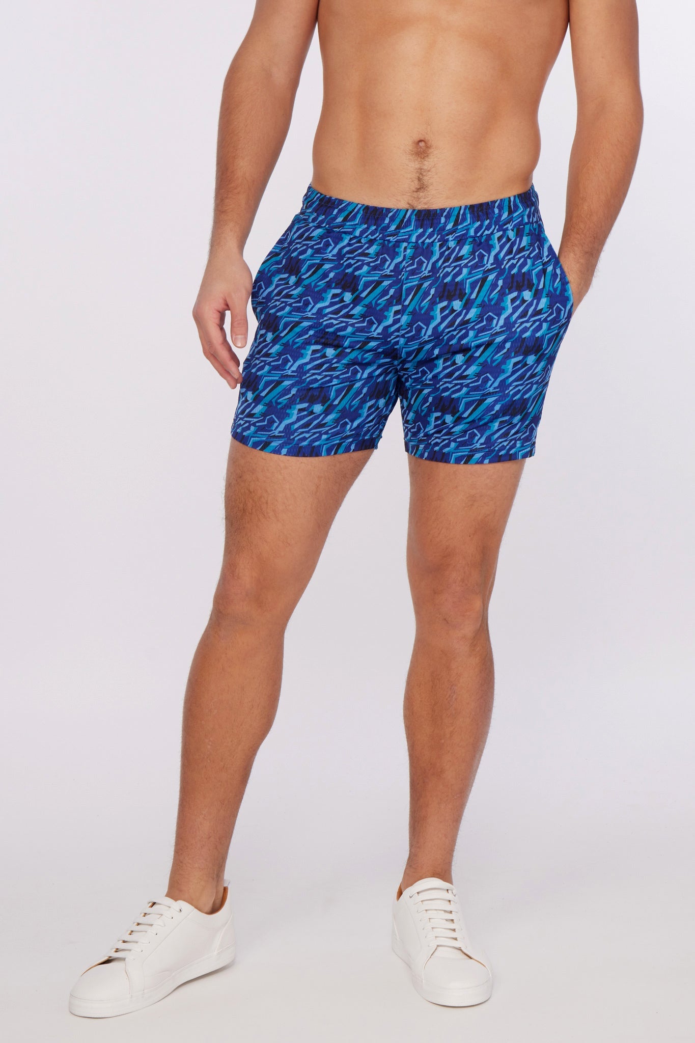 WEB LINK PRINTED PERFORMANCE SHORT - DealByEthan.gay loves ST33LE