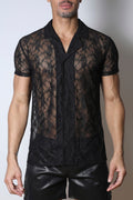 Timoteo Windsor Button Down Shirt - Black