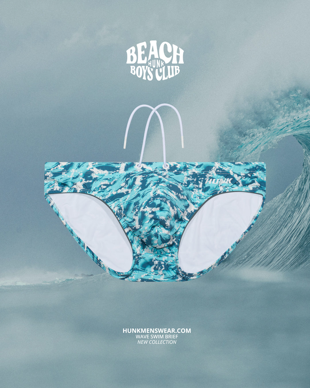 Wave Swim Brief - DealByEthan.gay loves HUNK Menswear